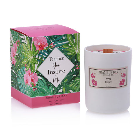 Teacher You Inspire Me 300g Soy Wax Candle