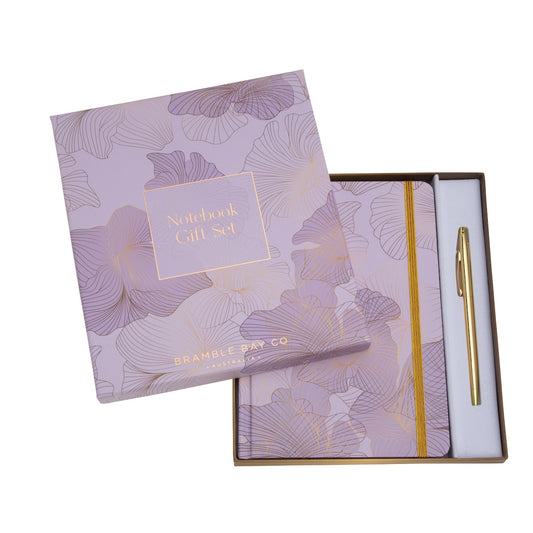 Violet & Patchouli Design Notebook Set