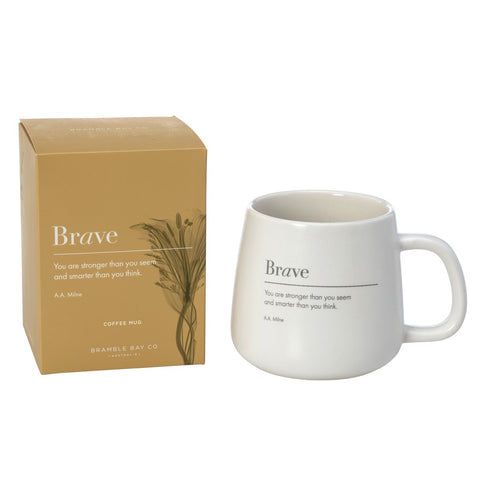 Inspirations Brave Coffee Mug