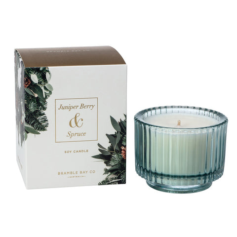 Juniper Berry and Spruce Christmas Candle