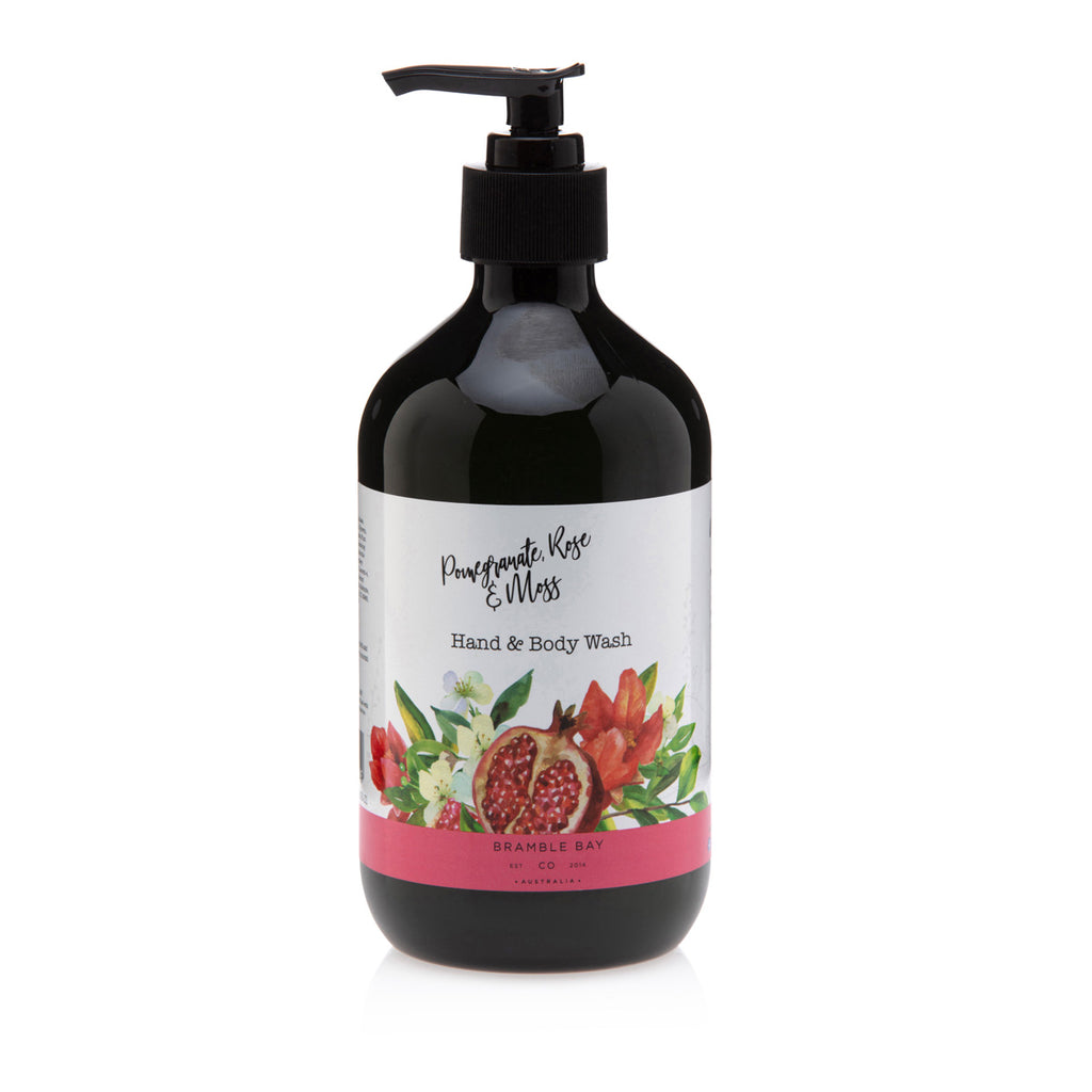 Hand & Body Wash Pomegranate, Rose & Moss 500ml