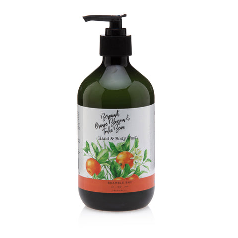 Hand & Body Wash Bergamot, Orange Blossom & Tonka Bean 500ml