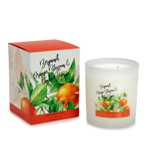 B&B Luxury Candle Bergamot, Orange Blossom & Tonka Bean 300gm