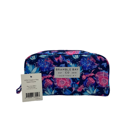 Blue Lotus Small Cosmetic Bag