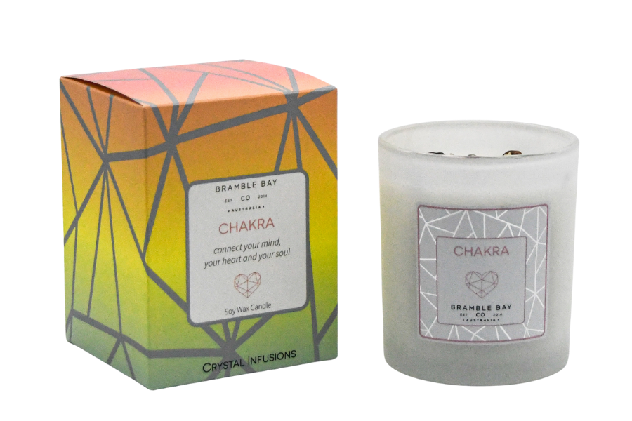 Chakra Crystal Infusions Candle